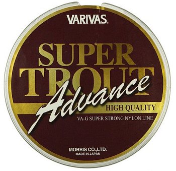 Леска монофильная Varivas Super Trout Advance 100м